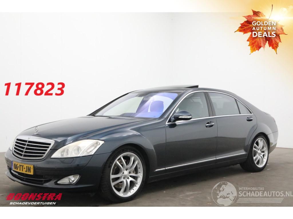 Mercedes S-klasse 420 CDI Lang Nightvision Navi Dak Leder Memory Clima SHZ
