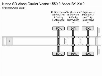 Krone  SD Alcoa Carrier Vector 1550 3-Asser BY 2019 picture 23