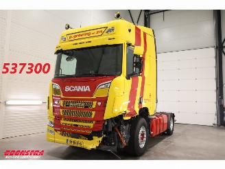 Schade vrachtwagen Scania R R520 V8 Alcoa Leder Standairco 2019/3