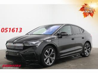 krockskadad bil auto Skoda Enyaq 80 RS LED ACC Memory HUD Pano LRHZ 2022/10