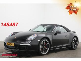skadebil auto Porsche 911 991 Cabrio 3.8 Carrera 4S Sport Chrono Bose Navi Leder SHZ 2013/5