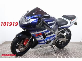 krockskadad bil motor Suzuki  GSX R 750 Yoshimura 2001/2