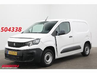 krockskadad bil bedrijf Peugeot Partner 1.6 BlueHDI Pro Airco Cruise Schuifdeur Trekhaak 2019/6