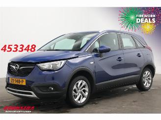 damaged passenger cars Opel Crossland 1.2 T. Innovation Navi Clima SHZ LHZ Orig NL! 53.381km! 2019/8
