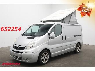 skadebil camper Opel Vivaro 2.0 LPG Aufstelldach / Hefdak Airco PDC AHK camper 2008/5