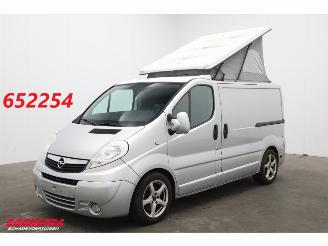 krockskadad bil camper Opel Vivaro 2.0 LPG Aufstelldach / Hefdak Airco PDC AHK camper 2008/5