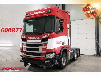 skadebil vrachtwagen Scania R 520 V8 Alcoa Lift 2020/11