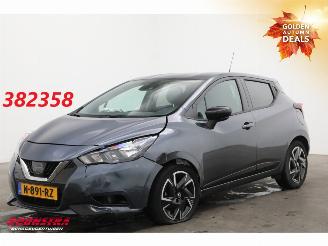 krockskadad bil auto Nissan Micra 1.0 IG-T N-Design Bluetooth Airco Cruise PDC 65.620 km! 2021/12