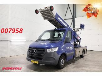 skadebil bedrijf Mercedes Sprinter 314 CDI Klaas 29m verhuislift PTO Airco Cruise 2019/2