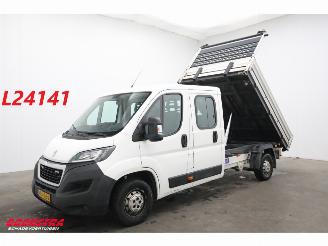 skadebil bedrijf Peugeot Boxer 2.0 HDI DreiseitenKipper DoKa 7-Pers. Leder Bluetooth Airco AHK 2019/8