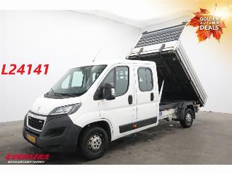 skadebil bedrijf Peugeot Boxer 2.0 HDI DreiseitenKipper DoKa 7-Pers. Leder Bluetooth Airco AHK 2019/8