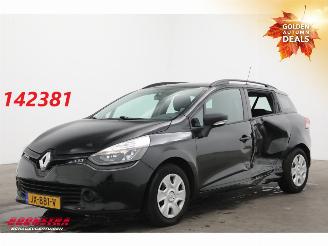krockskadad bil auto Renault Clio Estate Grandtour 1.5 dCi ECO Navi Airco Cruise Bluetooth AHK 2016/7