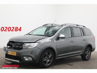 Coche accidentado Dacia Logan MCV Stepway 0.9 TCe Navi Airco Cruise PDC 2017/11
