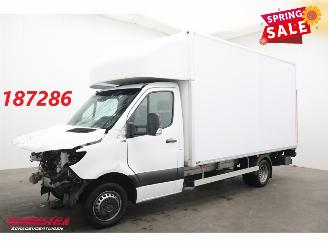 krockskadad bil bedrijf Mercedes Sprinter 515 CDI 9G-Tronic LBW Bak-Klep Dhollandia Navi Bluetooth 2022/5