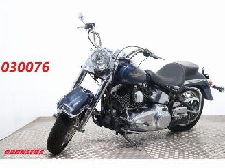 krockskadad bil motor Harley-Davidson  FLSTC Heritage Softail Classic Python BY 2008 2008/1