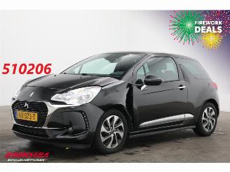 krockskadad bil auto DS Automobiles DS 3 1.2 PureTech So Chic Navi Clima Cruise PDC 44.823 km! 2017/5