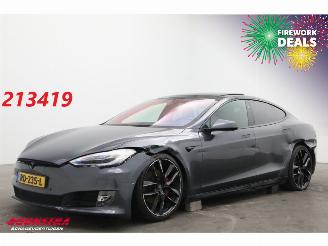 skadebil auto Tesla Model S 75 Base Pano LED Leder ACC LRHZ 2017/11