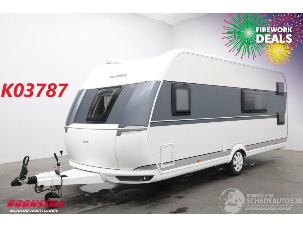 Hobby  540 De Luxe Mover Fietsendrager Luifel Frans Bed Stapelbed BY 2019