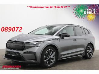 Unfallwagen Skoda Enyaq 80X Sportline 267 PK Pano LED ACC LRHZ Camera AHK 2023/10