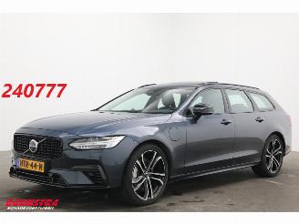 krockskadad bil auto Volvo V-90 T8 Plug-in hybrid AWD Ultra Dark Pano LED ACC B&W 360° Memory AHK 2025/7