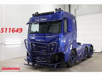Schade vrachtwagen Iveco S-way 530 6X2 Full Air ACC Leder Showtruck 67.003 km! 2024/7