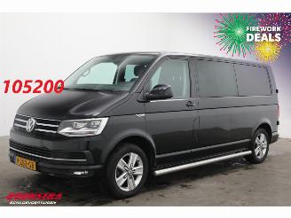 voitures fourgonnettes/vécules utilitaires Volkswagen Transporter 2.0 TDI DSG L2-H1 DoKa 5-Pers Navi Airco Cruise Camera AHK 2017/4
