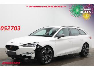 Damaged car Cupra Leon VZ 2.0 TSI 310 PK 4Drive DSG LED ACC Apple/Android LRHZ Camera SHZ 2024/1