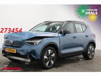 krockskadad bil auto Volvo XC40 Single Motor Extended Range Plus 82 kWh LED ACC LRHZ Camera AHK 2023/10