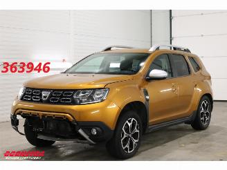 krockskadad bil auto Dacia Duster 1.3 TCe Prestige Leder Navi Clima Cruise Camera SHZ PDC 2020/3