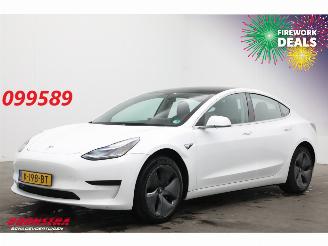 uszkodzony samochody osobowe Tesla Model 3 Standard RWD Plus 60 kWh Pano LED ACC Leder AHK 2020/12