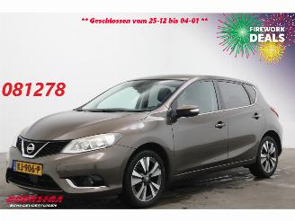 Damaged car Nissan Pulsar 1.2 DIG-T N-Connecta Navi Clima Cruise Camera AHK 119.430 km! 2016/9