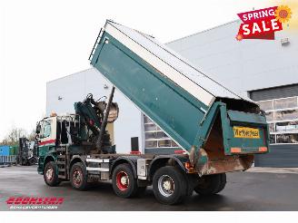 GINAF  4241 S 8X4 Kipper HMF 1643 Z2 Kran Euro 5 picture 4