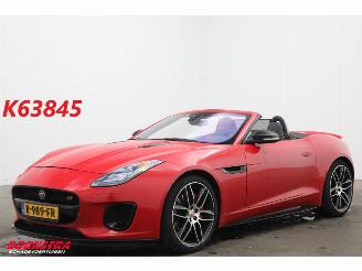 Voiture accidenté Jaguar F-type 2.0T Chequered Flag Meridian Memory Leder LED Apple Camera LRHZ SHZ 2019/7