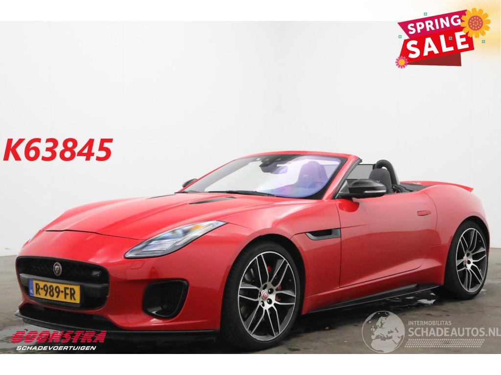 Jaguar F-type 2.0T Chequered Flag Meridian Memory Leder LED Apple Camera LRHZ SHZ