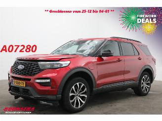 skadebil auto Ford Explorer 3.0 V6 EcoBoost PHEV ST-Line 7-Pers. Pano LED ACC Ventilatie B&O Memory 2023/4