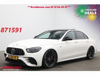 Vaurioauto  passenger cars Mercedes E-klasse AMG 53 4MATIC Pano Burmester ACC 360° 62.641 km! 2021/3