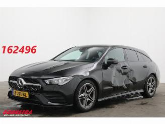 krockskadad bil auto Mercedes Cla-klasse Shooting Brake 200 AMG 7G-Tronic LED Navi Clima Cruise Camera SHZ 2020/11