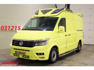 voitures fourgonnettes/vécules utilitaires Volkswagen Crafter 2.0 TDI 175 PK DSG LED Leder Luchtvering RTW Cruise PDC 2019/11