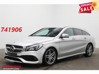 krockskadad bil auto Mercedes Cla-klasse Shooting Brake 200d 7G-Tronic AMG LED Navi Airco Cruise SHZ PDC 2019/5