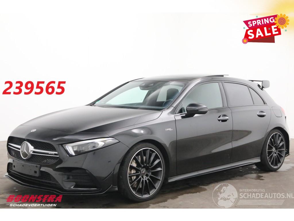 Mercedes A-klasse 35 AMG 4MATIC Aero LED ACC HUD Burmester Memory SHZ Camera