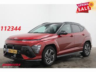 damaged passenger cars Hyundai Kona 1.6 GDI HEV N-Line LED ACC Bose 360° Memory Ventilatie LRHZ AHK 10.012 km! 2025/3