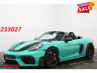 krockskadad bil auto Porsche 718 Spyder RS Weissach PCCB Sport Chrono Lift Camera 1.610 km!! 2024/3