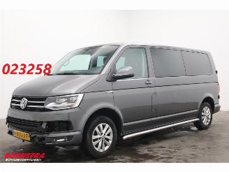 krockskadad bil bedrijf Volkswagen Transporter 2.0 TDI DSG L2-H1 DoKa 5-Pers. LED Navi Airco Cruise PDC AHK 155.327 km! 2018/9