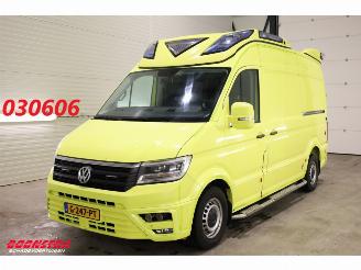Gebrauchtwagen Van Volkswagen Crafter 2.0 TDI 175 PK DSG Ambulance RTW Lucht 2X Schuifdeur LED Leder Airco Cruise PDC 2019/11
