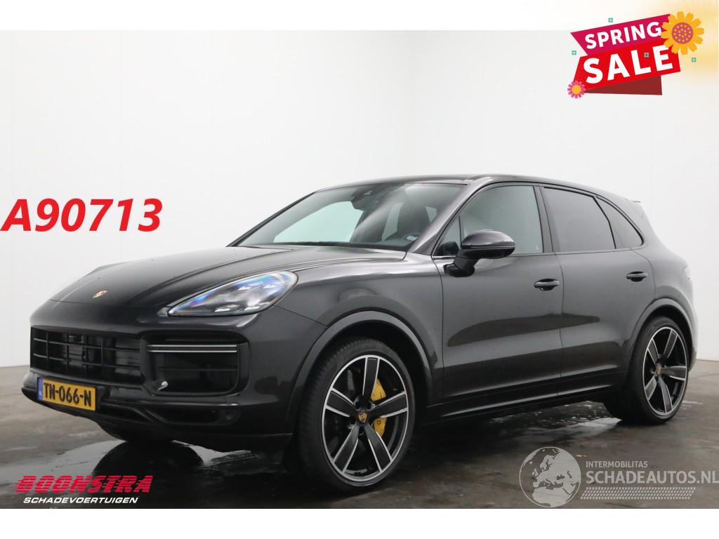 Porsche Cayenne 4.0 Turbo PCCB Pano PDLS+ PASM ACC Burmester 360° AHK 130.433 km!