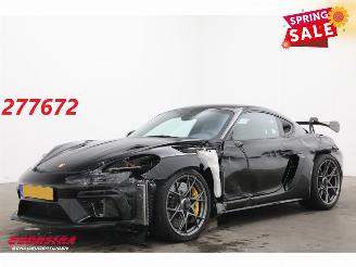 skadebil auto Porsche Cayman 718 GT4 RS PCCB PDLS+ Navi Clima PDC 6.095 km! 2022/8