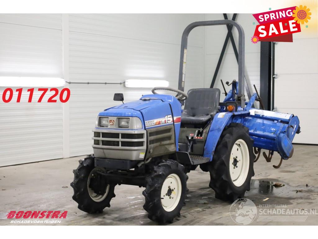 Iseki  TM15 11 KW Minitraktor + Frees 419 Uur