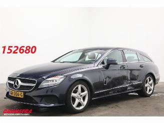 krockskadad bil auto Mercedes CLS Shooting Brake Shooting Brake 220 d 9G-Tronic Leder Navi Clima Cruise SHZ PDC AHK 2015/6