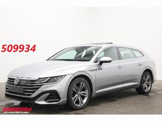 skadebil auto Volkswagen Arteon 1.4 TSI eHybrid R-Line Pano LED ACC Leder Memory 360° AHK 2022/7