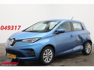 krockskadad bil auto Renault Zoé R135 Zen 52 kWh Incl. Accu! LED Navi Clima Cruise Camera LHRZ SHZ 2020/10